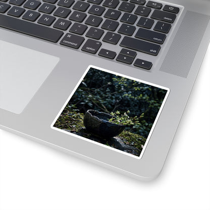 Datsuzoku Ceramic Bowl Sticker - Dark Japandi Shadow Zen