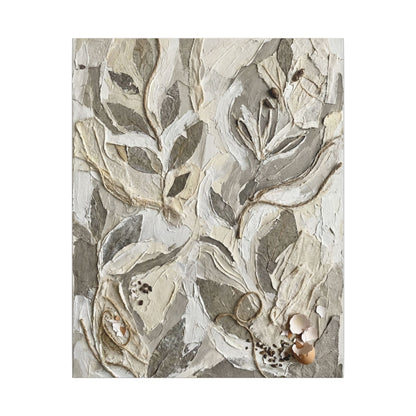 Japandi Textured Canvas Art