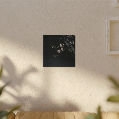 Winter Shoji Screen Texture Canvas Art | Cozy Decor