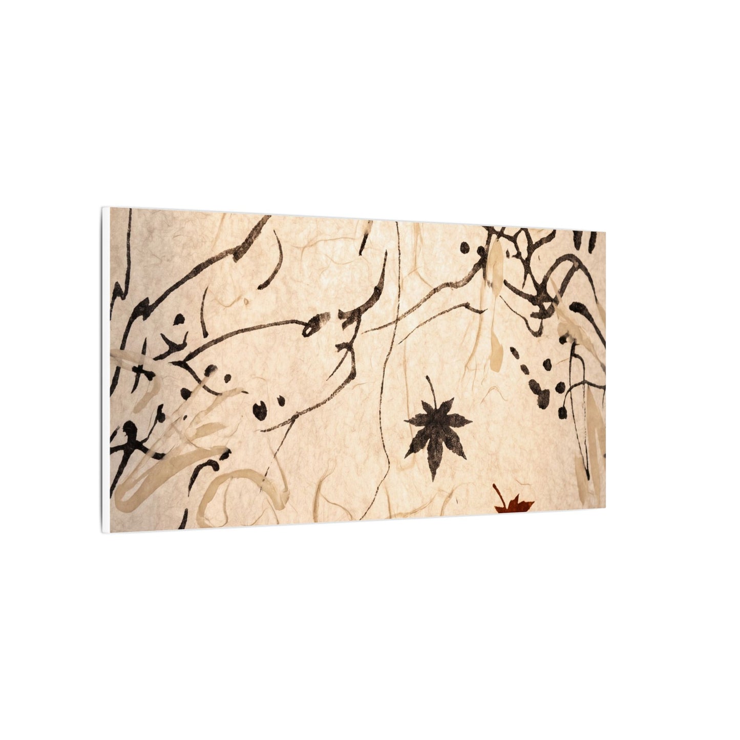 Golden Hour Shoji Screen Canvas Art - Japandi Fukinsei