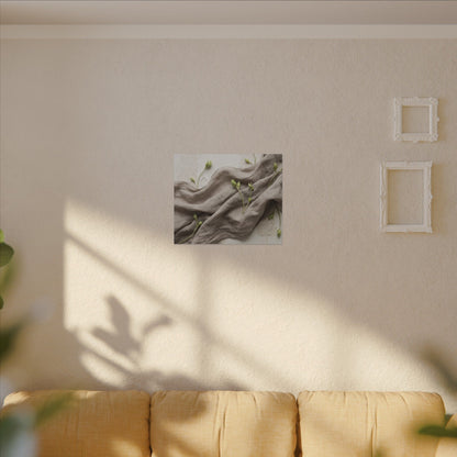 Overcast Silk Drape Canvas Art - Japandi Ma