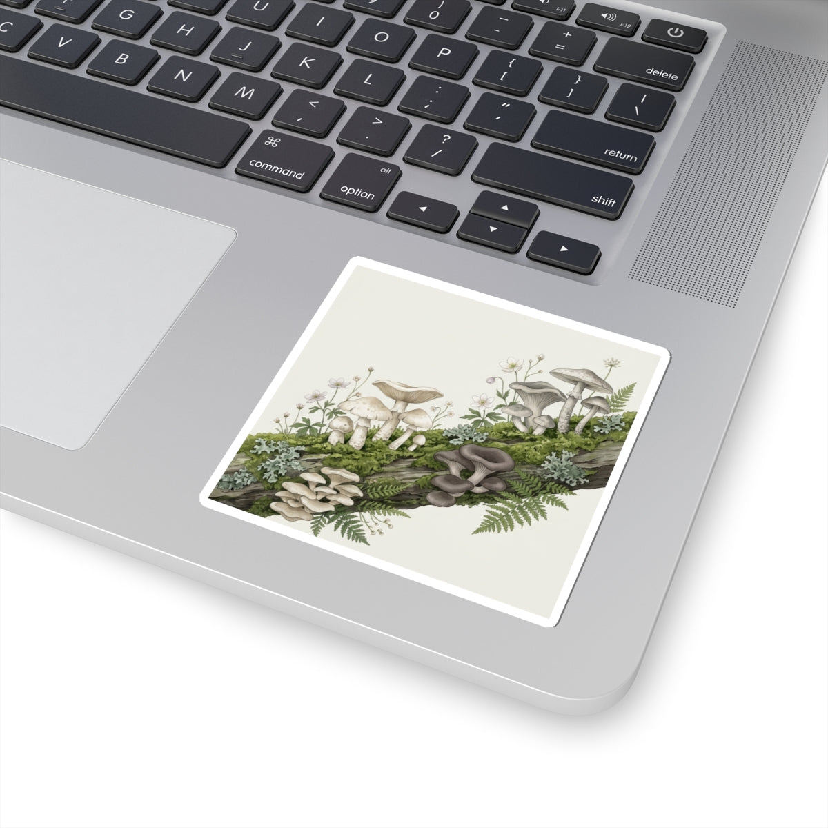 Seijaku Dried Flowers Sticker - Japandi Japanese Pattern Art Print