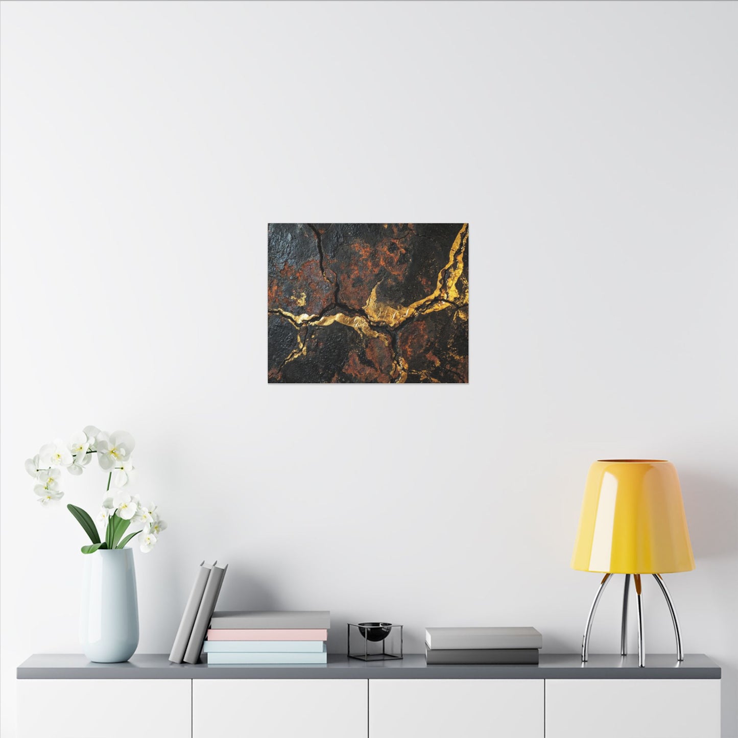 Kintsugi Broken Beauty Canvas Art