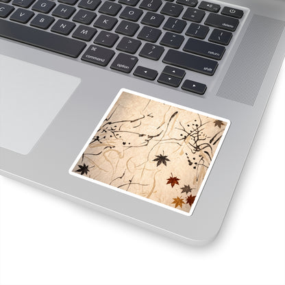 Golden Hour Shoji Screen Sticker - Japandi Fukinsei