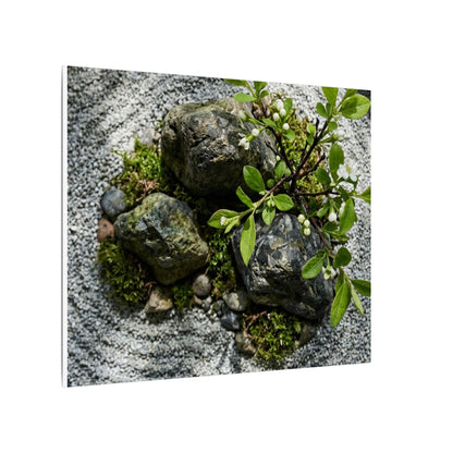 Zen Ceramic Bowl in Dappled | Karesansui Canvas Art