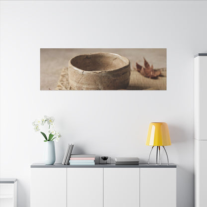 Ma Tea Ceremony Canvas Art - Japandi Texture