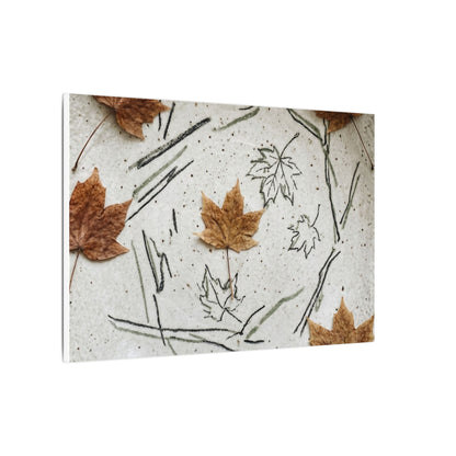 Ceramic Bowl Autumn Canvas Art | Japandi Elegant Design