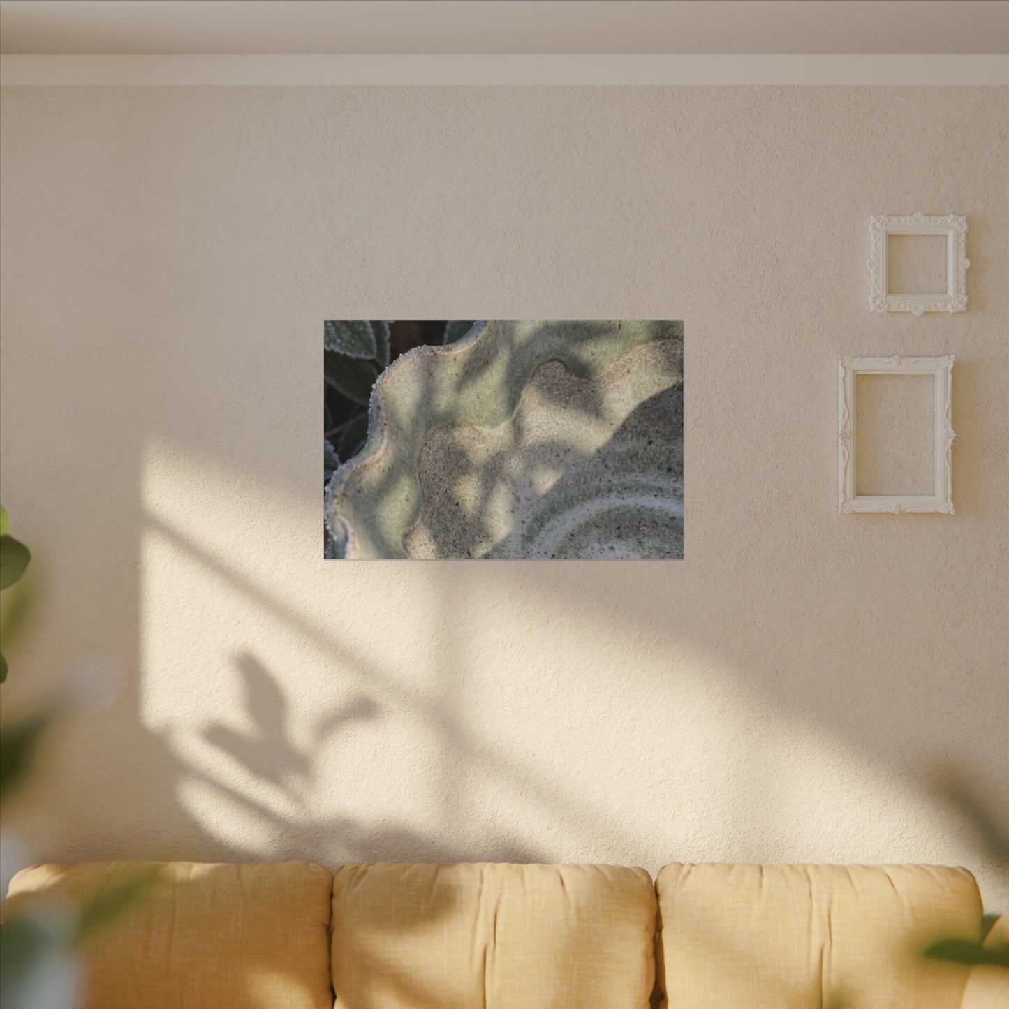 Dappled Ceramic Bowl Canvas Art - Japandi Seijaku