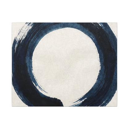 Balanced Meditation Zen Enso Canvas Art | Balanced Meditation Enso Art Print