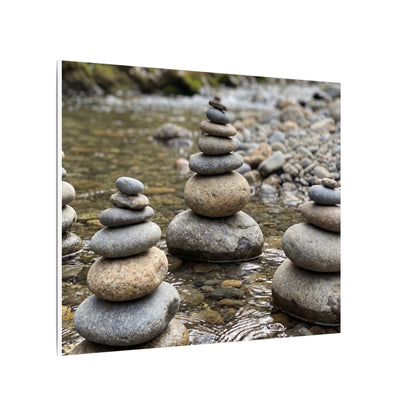 Bamboo Grove Winter Canvas Art | Zen Serene Design