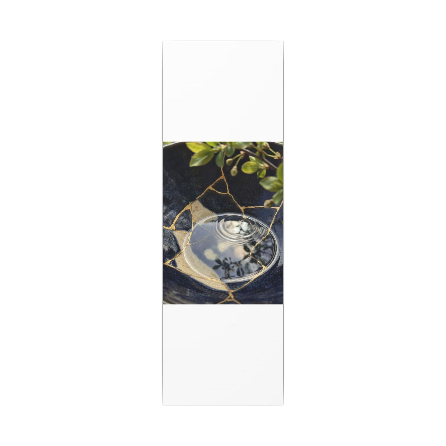 Water Ripple Spring Canvas Art | Kintsugi Beautiful Design