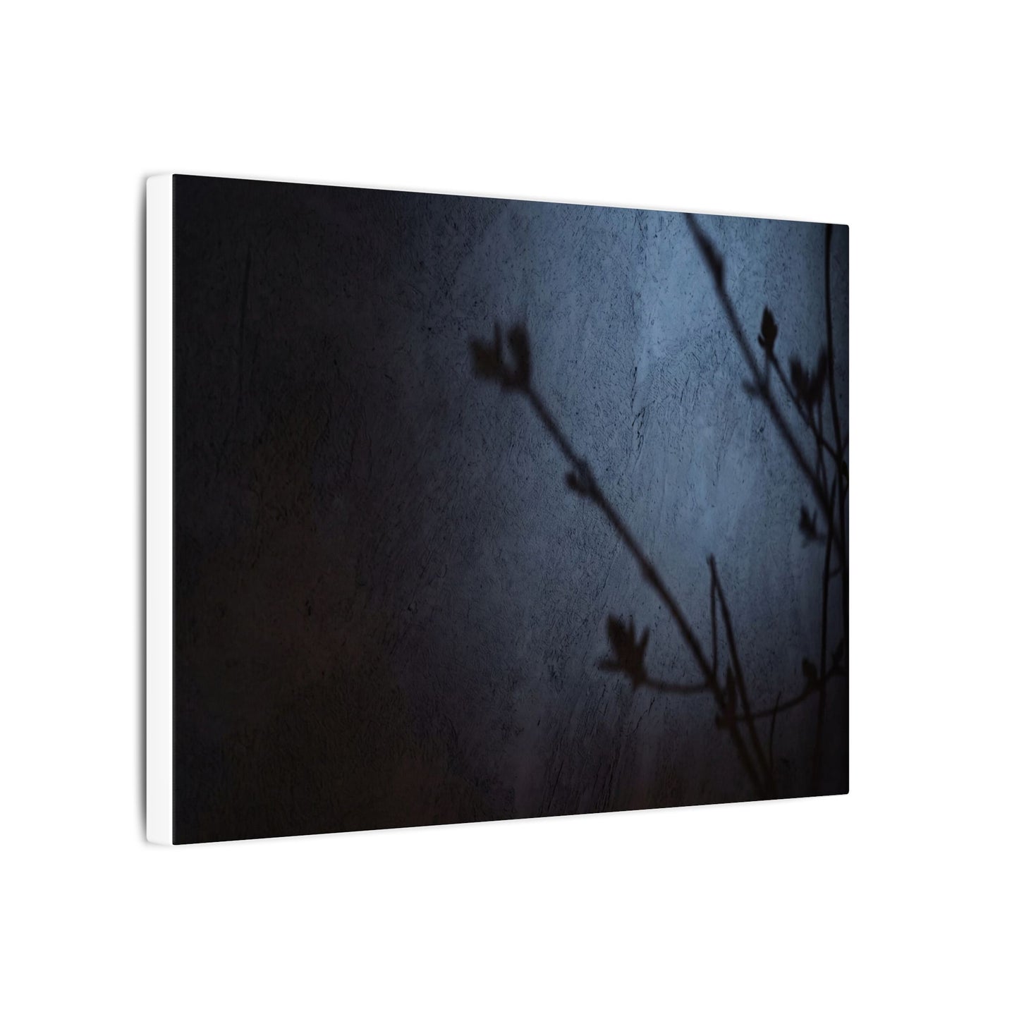Shadow Play Canvas Art | Spring Dark Japandi Moody Minimal Art