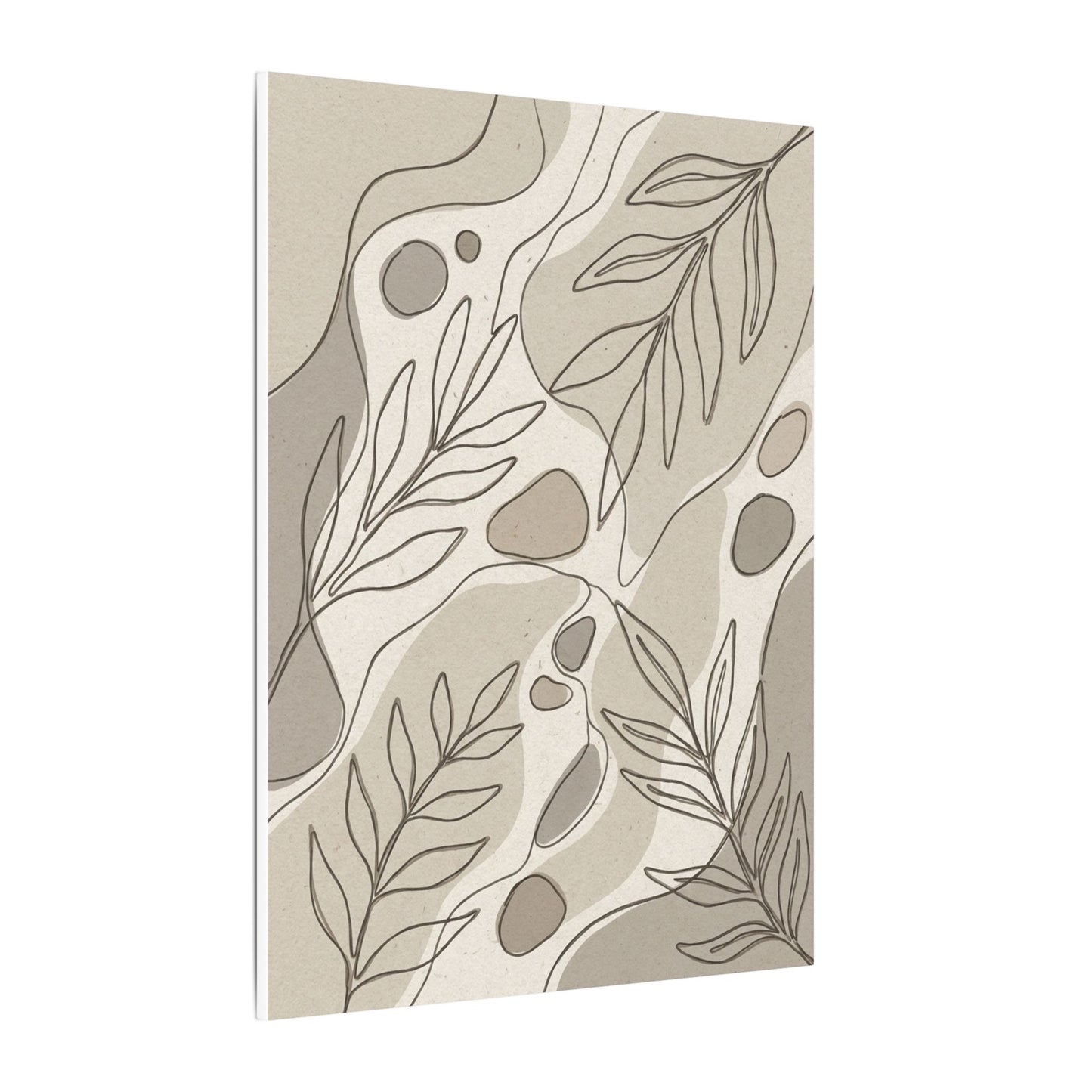 Japandi Minimal Line Canvas Art