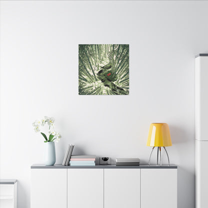 Peaceful Bamboo Grove Canvas Art - Ukiyo E Inspired Zen