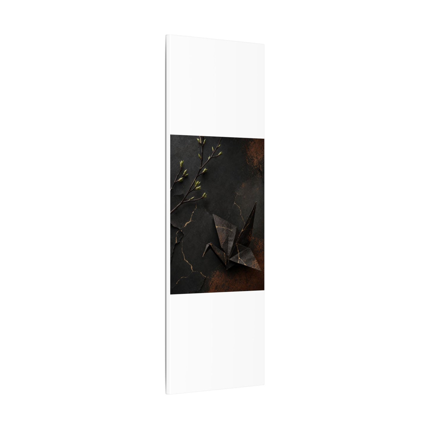 Paper Fold Canvas Art | Spring Kintsugi Broken Beauty Art