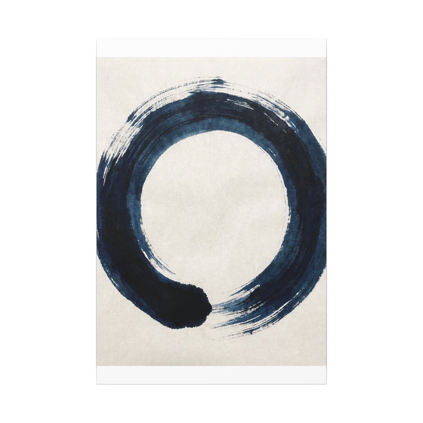 Balanced Meditation Zen Enso Canvas Art