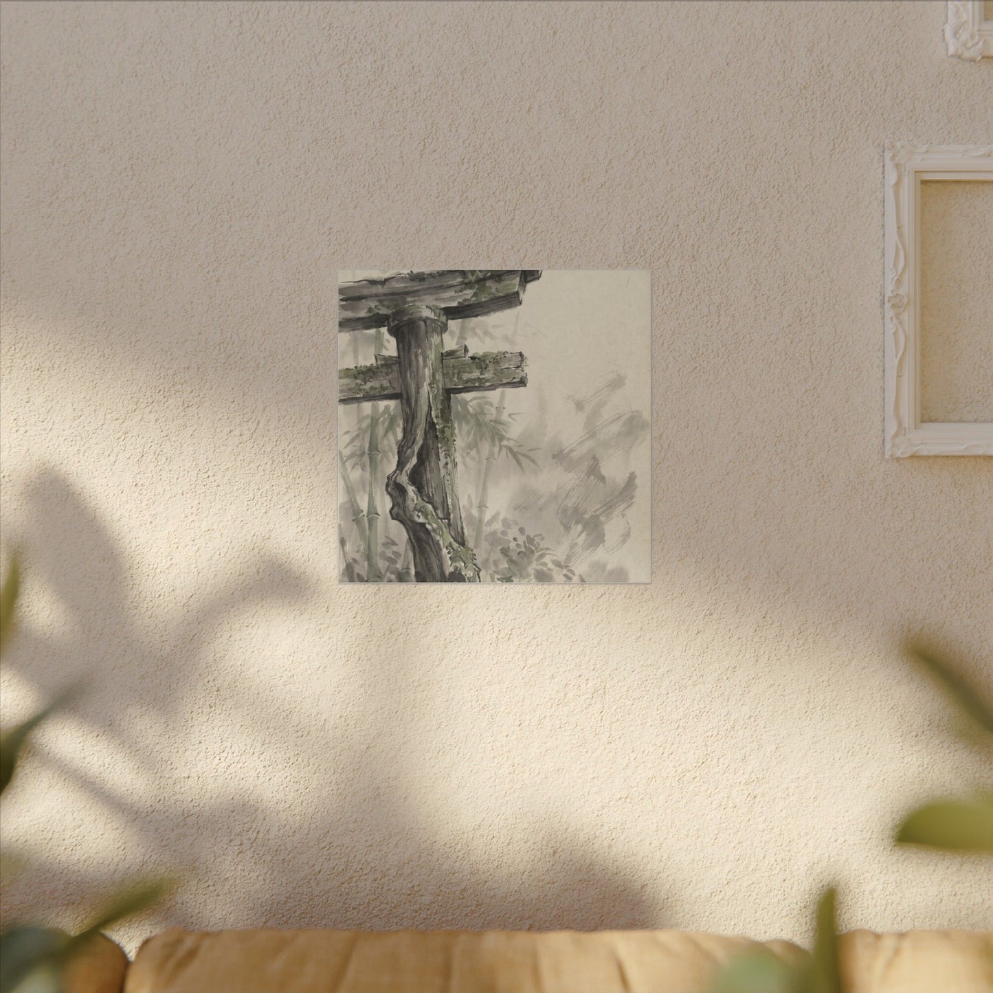 Torii Gate Summer Canvas Art | Zen Tranquil Design