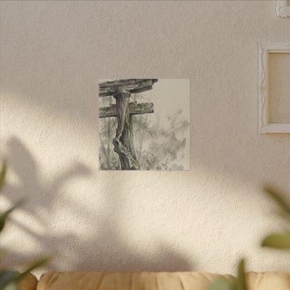 Torii Gate Summer Canvas Art | Zen Tranquil Design