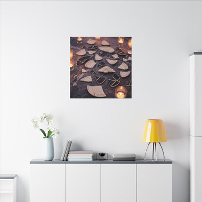 Winter Broken Pottery Broken Beauty Canvas Art | Beautiful Decor