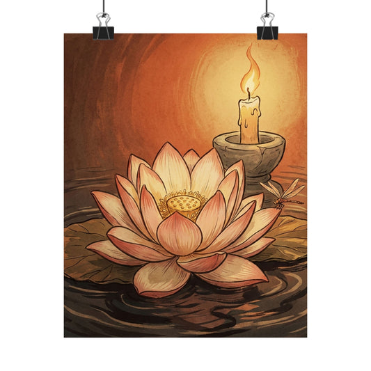 Winter Dried Flowers Texture Wall Art Print | Elegant Decor