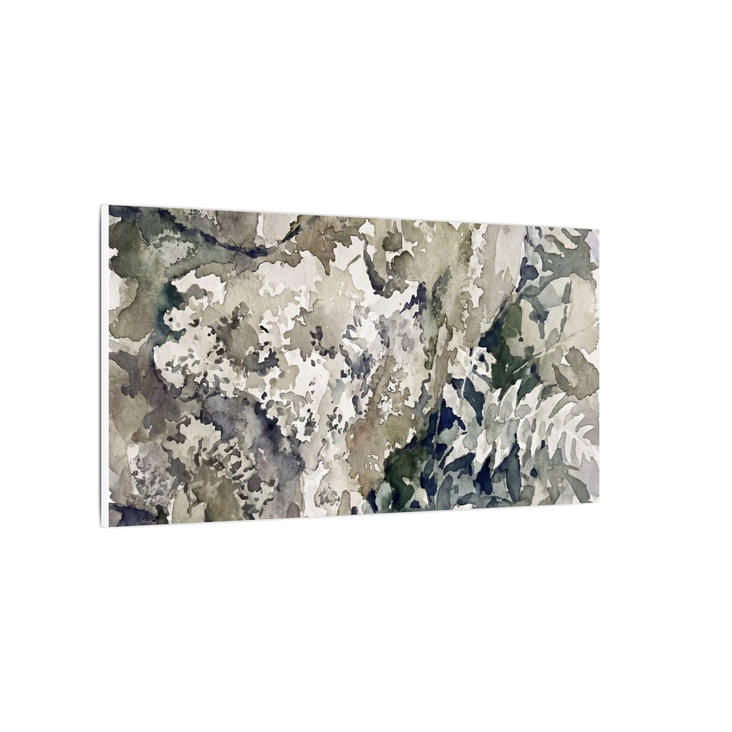 Stone Lantern Watercolor Canvas Art | Elegant Japandi Art