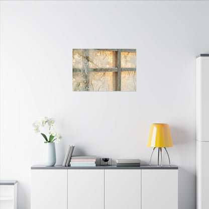 Ceramic Bowl Spring Canvas Art | Japandi Earthy Design