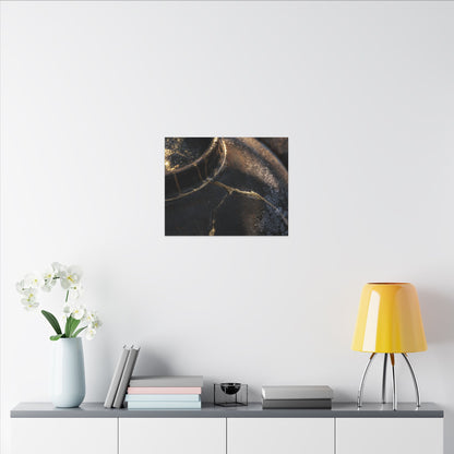 Kintsugi Rust Patina in Golden Hour | Broken Beauty Canvas Art