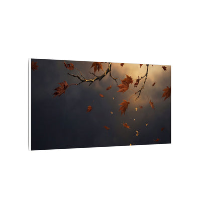 Moonlit Garden Gold Repair Canvas Art | Beautiful Kintsugi Art