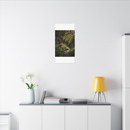 Tea Ceremony Spring Canvas Art | Kintsugi Philosophical Design