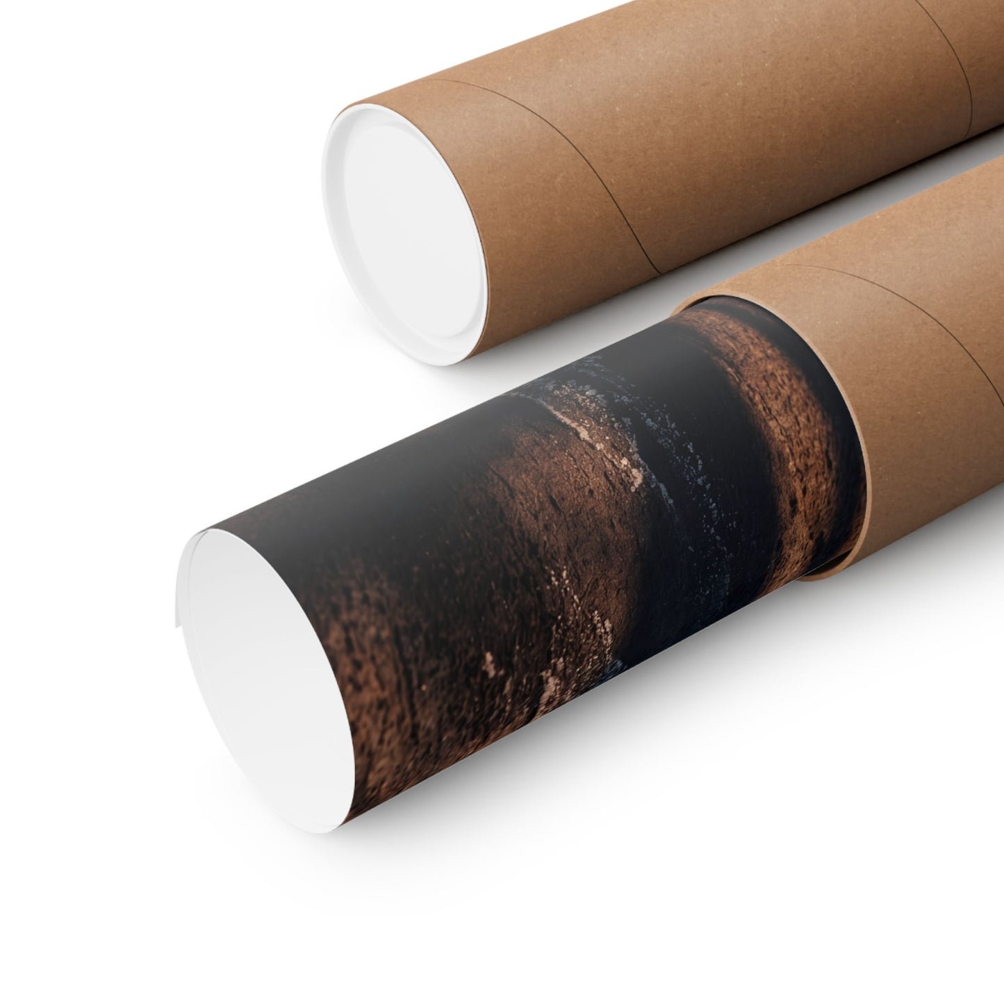 Shadow Play Wall Art Print | Winter Dark Japandi Moody Minimal Art