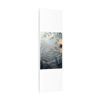 Water Ripple Sumi E Canvas Art | Calm Zen Art