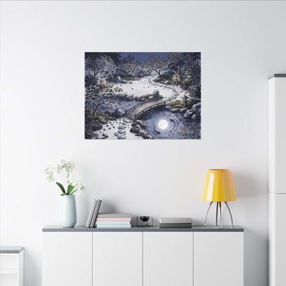 Torii Gate Enso Canvas Art | Contemplative Zen Art