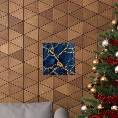 Kintsugi Crackle Wall Art Print