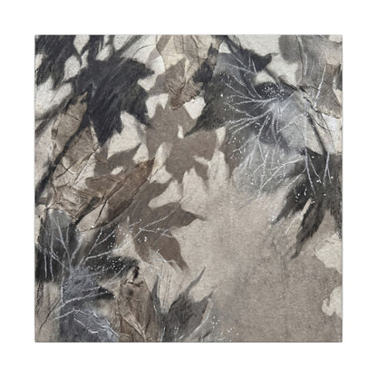 Shadow Play Texture Canvas Art | Cozy Japandi Art