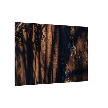 Golden Hour Shadow Play Canvas Art - Dark Japandi Fukinsei