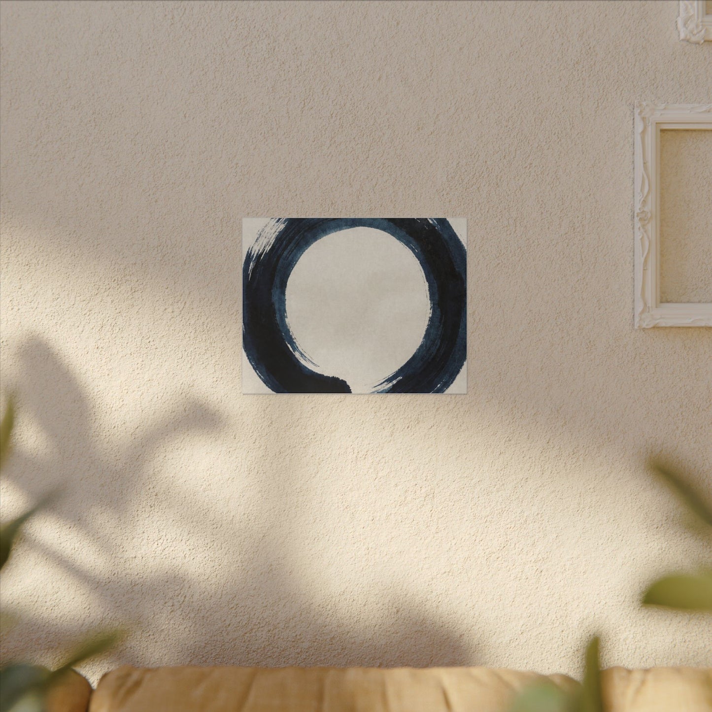 Balanced Meditation Zen Enso Canvas Art