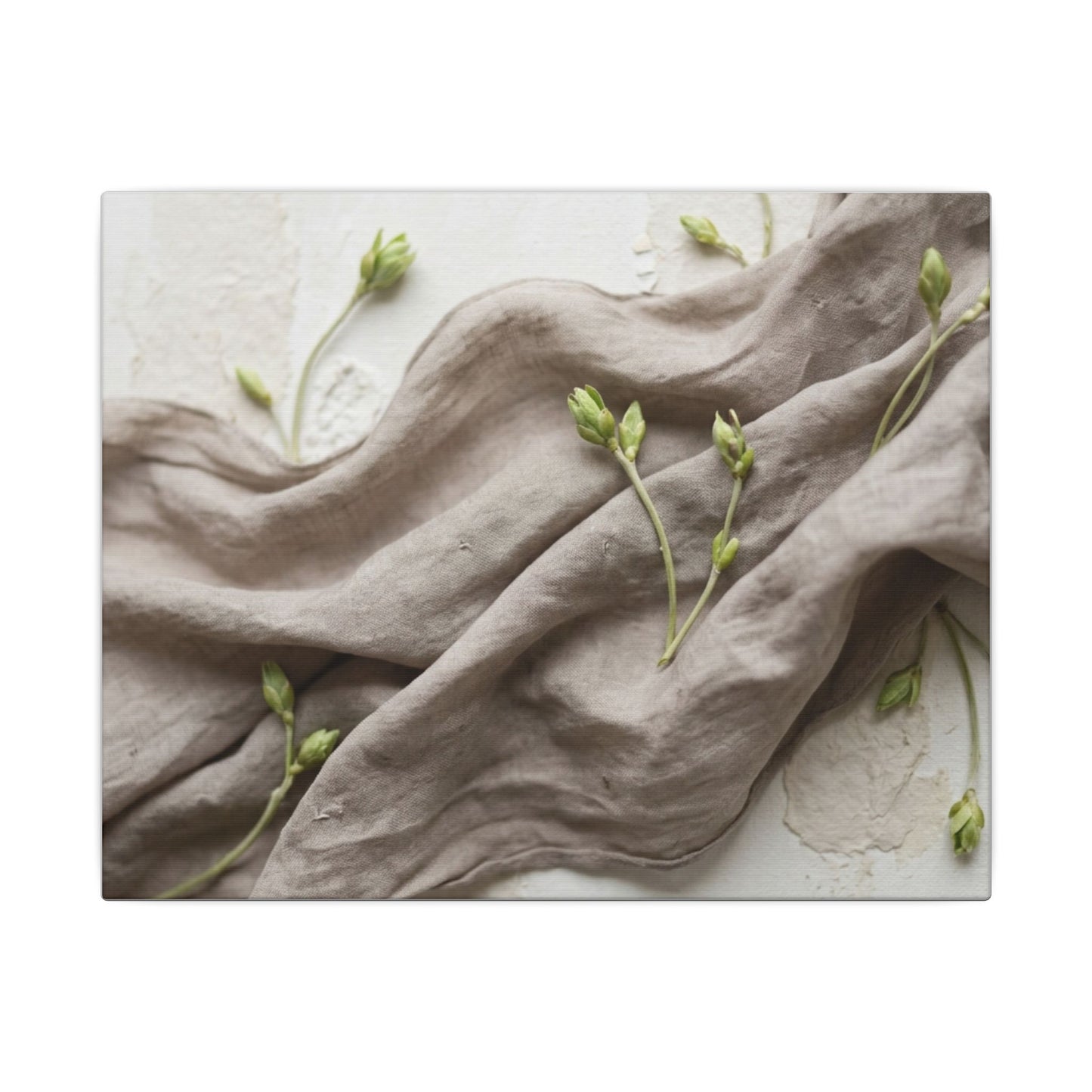 Overcast Silk Drape Canvas Art - Japandi Ma
