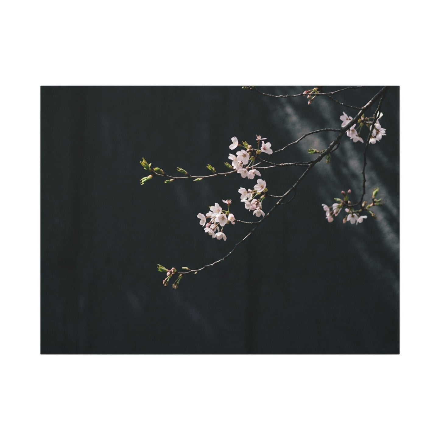 Winter Shoji Screen Texture Canvas Art | Cozy Decor Art Print