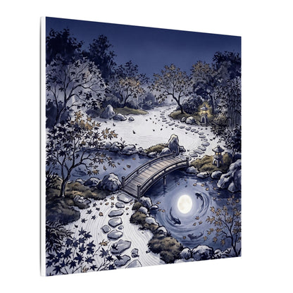 Torii Gate Enso Canvas Art | Contemplative Zen Art