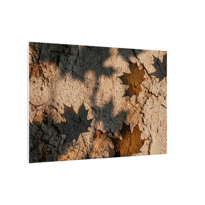 Cozy Shadow Play Canvas Art - Texture Japandi