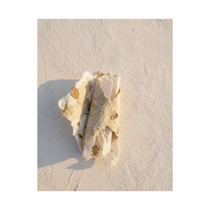 Paper Fold Texture Wall Art Print | Cozy Japandi Art