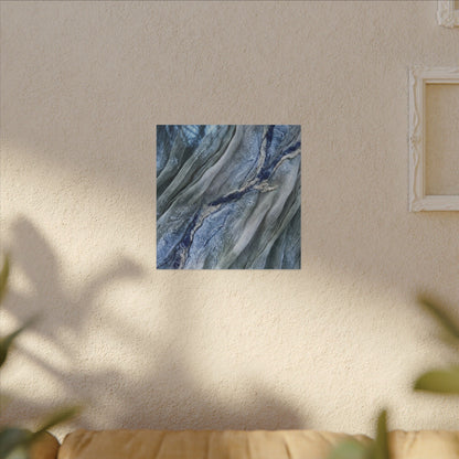 Moonlight Silk Drape Canvas Art - Japandi Mono No Aware