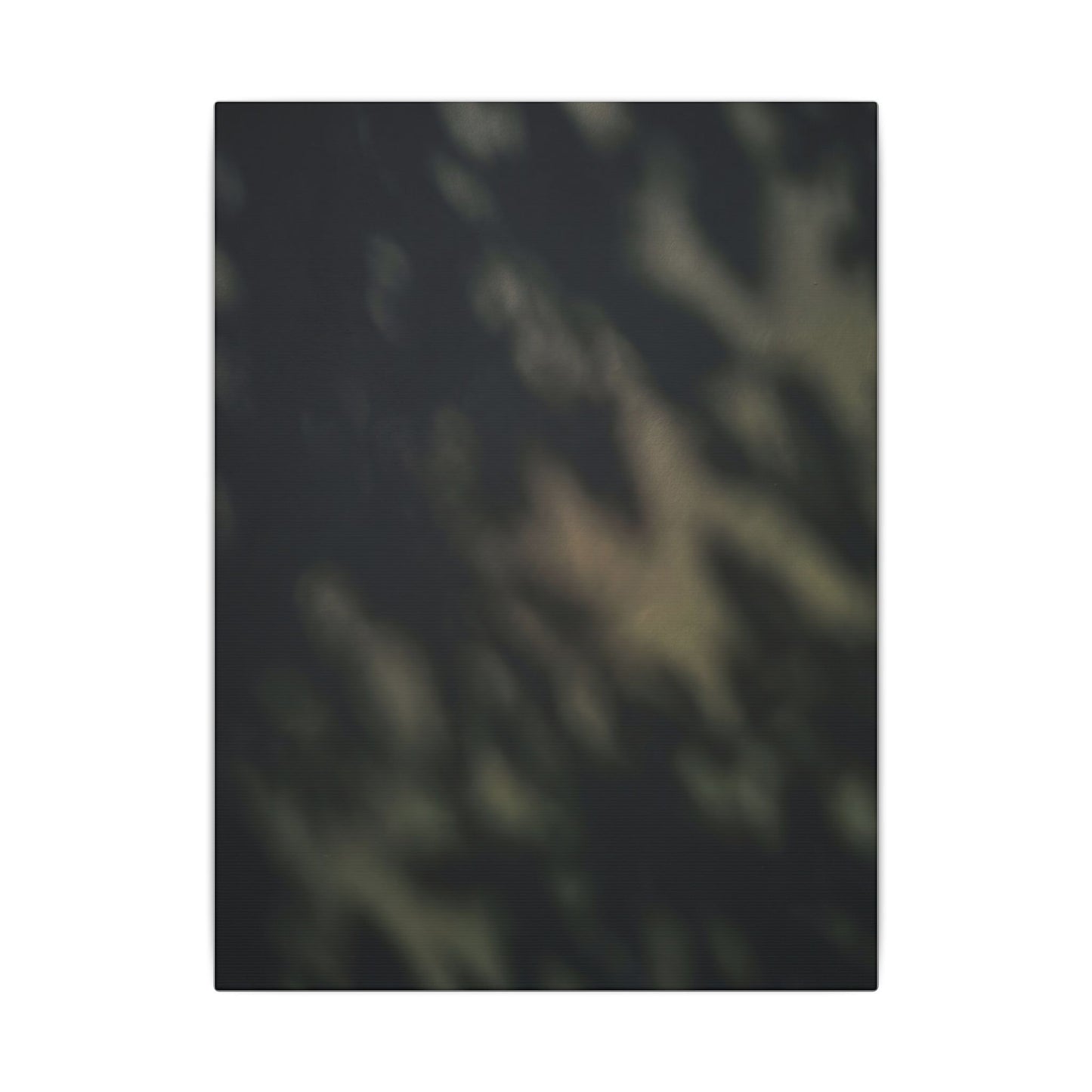 Dappled Shadow Play Canvas Art - Dark Japandi Ma