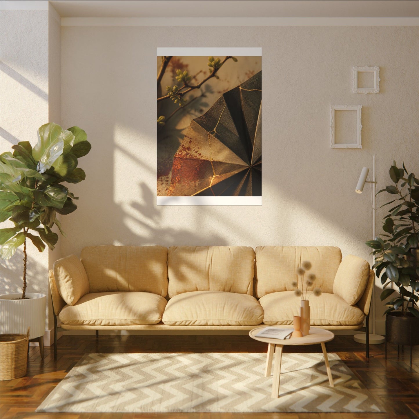 Ma Paper Fold Canvas Art - Kintsugi Broken Beauty