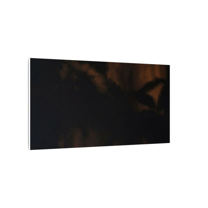 Shadow Play Summer Canvas Art | Dark Japandi Sophisticated Design