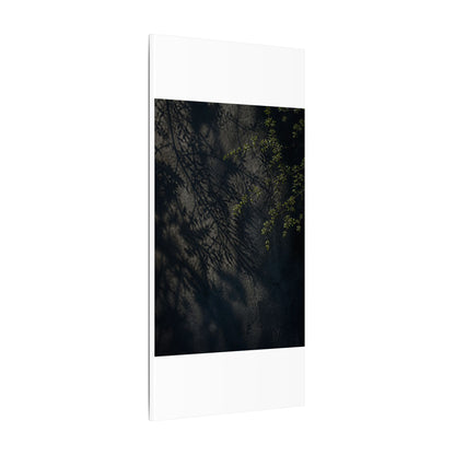 Overcast Shadow Play Canvas Art - Dark Japandi Seijaku