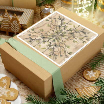 Spring Shadow Play Watercolor Sticker | Neutral Decor
