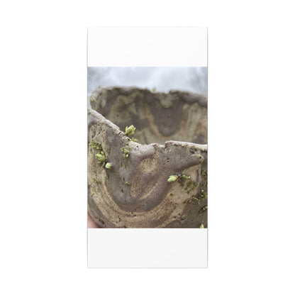 Overcast Ceramic Bowl Canvas Art - Japandi Fukinsei
