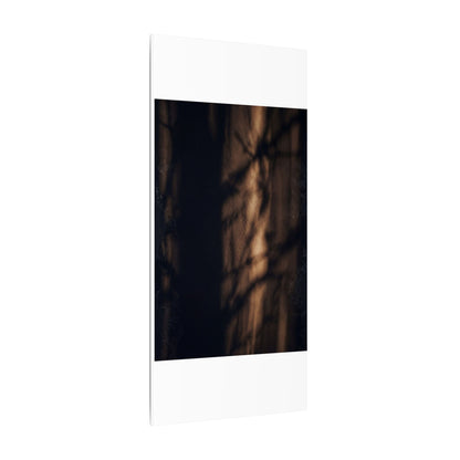 Winter Shadow Play Moody Minimal Canvas Art | Luxurious Decor