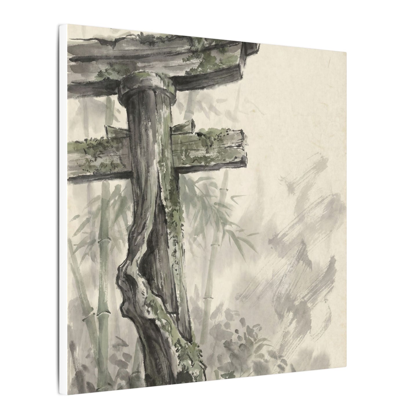 Torii Gate Summer Canvas Art | Zen Tranquil Design